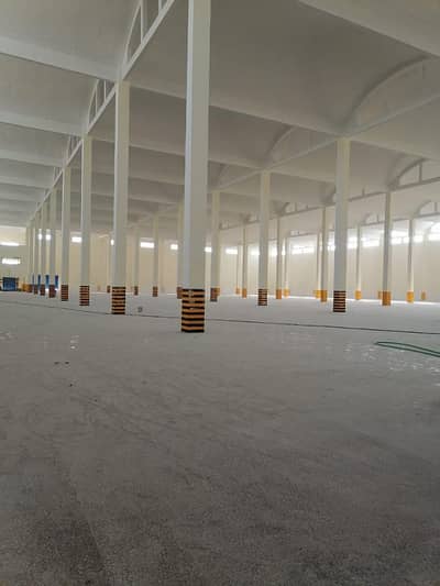 Port Qasim Eastern Zone 120000 Sq Ft Space With 40 Feet Hight RCC With Huge Car And Bikes Parking