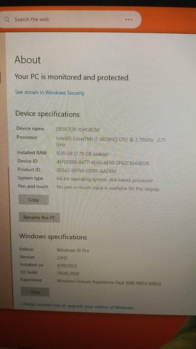 Intel core i7 gaming laptop