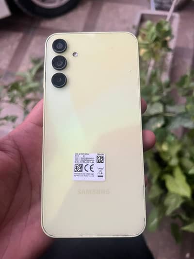 Samsung Galaxy A15 6/128 GB ROM PTA Approved,Box Available,Yellow