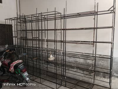 Heavy Duty Iron Display Racks / Shop Shelves for Sale