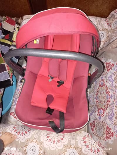 car seat plus baby cot