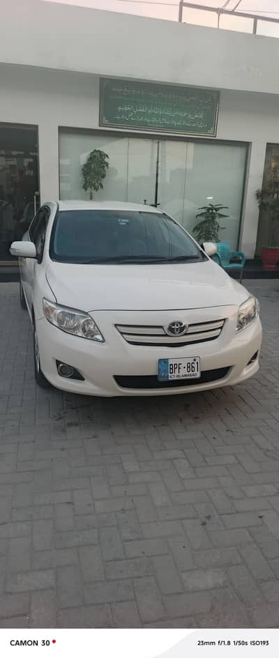 Toyota Corolla XLI 2010