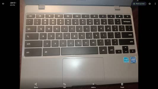 Laptop samsung chromebook 2gb 16gb storage 1 month used