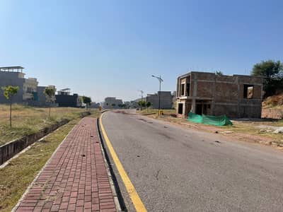 Plot For Sale In Sector F-1 Solid Land Extreme Top Heighted Location Boulevard Possession Utility Paid Bahria Enclave Islamabad