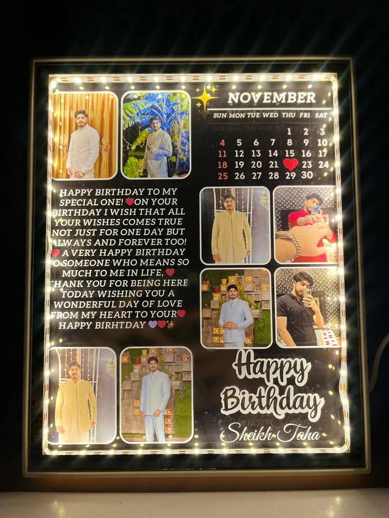 Customized Magic Mirror LED Lights Frames 5