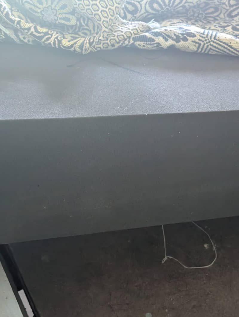 single bed with side table 4