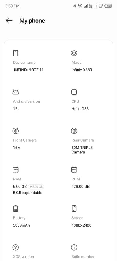 Infinix Note 11 pnl chng no any other issues  bhs nhi kerni itna ma le