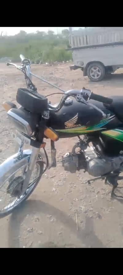 Honda CD 70 2012 Model – Islamabad Number For Sale