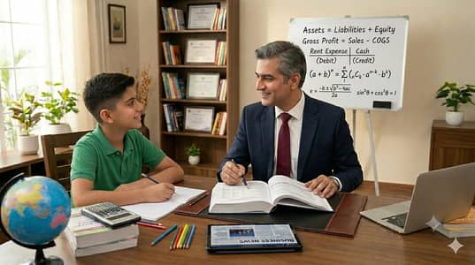 Professional Home Tuition for Accounting, Business & Math.