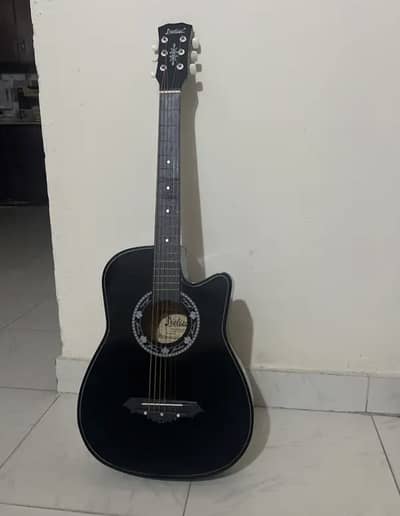 Classic learner xtreme 38 inch acoustic new guiter with leather cover