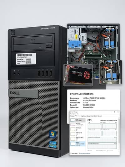 Gaming PC Corei7 | 4GB GPU| 14 gb ram | SSD+HDD | Smooth performance