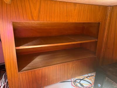 Solid wooden office table (good condition)