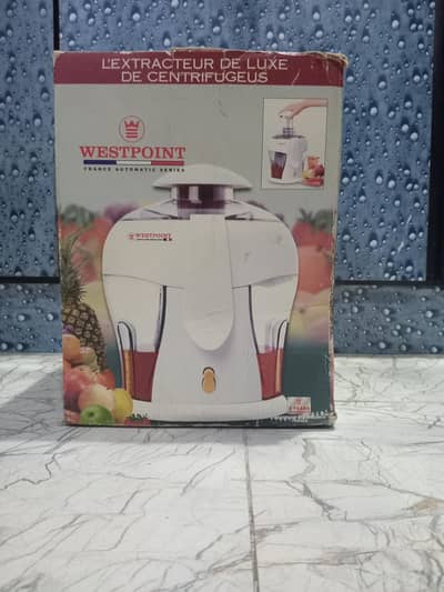 west point juicer machine_old stock but brand new |complete set| 10/10