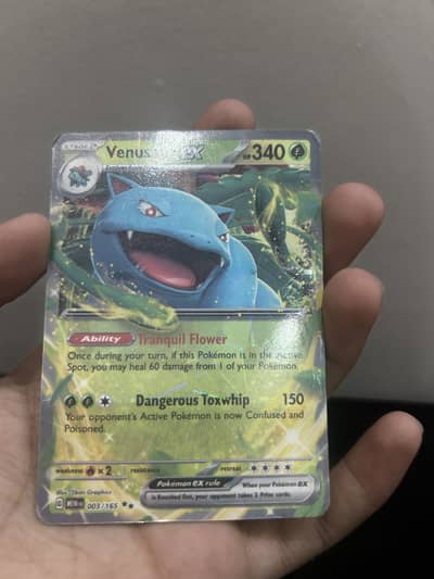 Venusaur EX Pokemon card