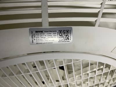 Royal fans ceiling