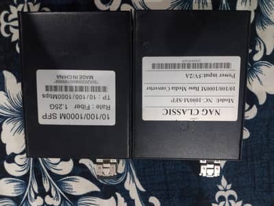 Media converter 1 port Rj45 & SFP