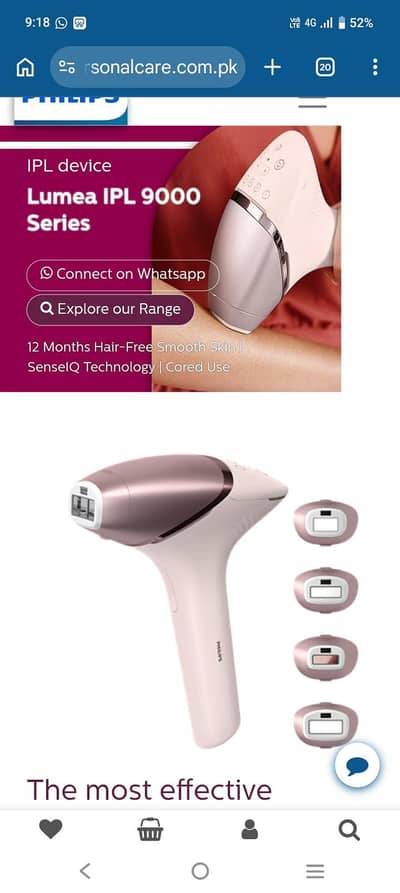 Philips IPL laser machine