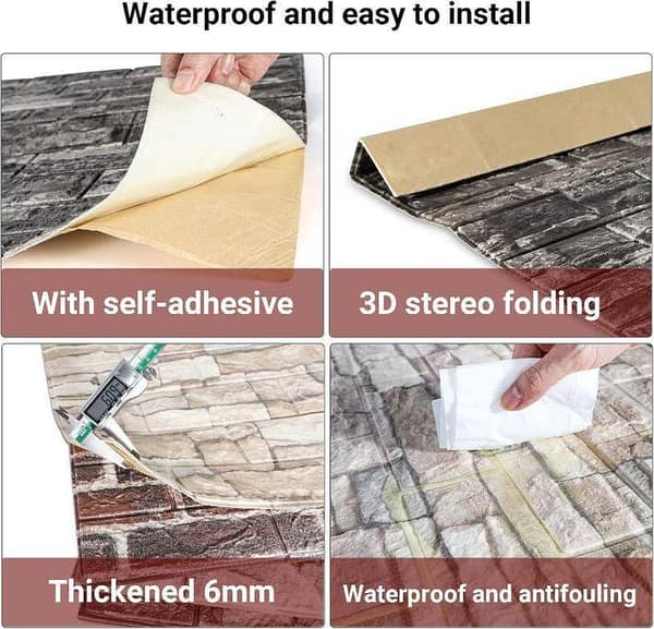 Granite Color Brick Wall Sheet