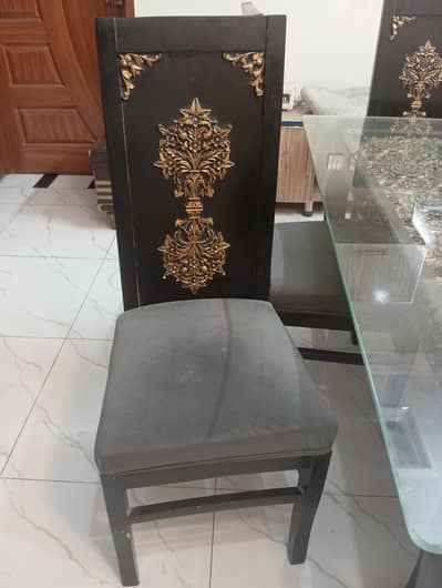 dining table with chairs