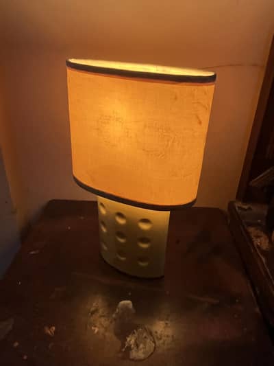 Table lamp’s cheese design  2 pcs imported