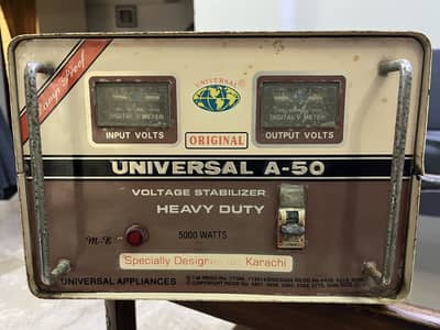 Universal A50 Voltage Stabilizer (5000 Watts) 100% Original
