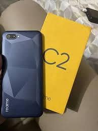 Realme C2 for sale all condition good with box 3/32 gb all working