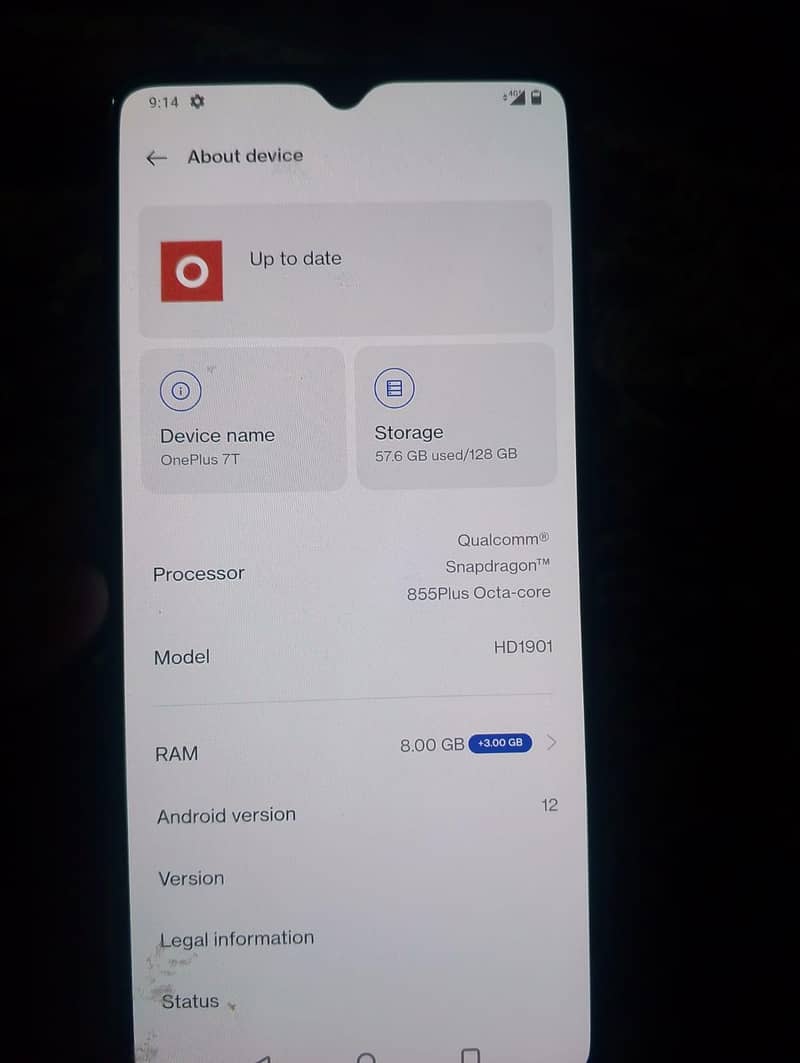 One Plus 7T 0