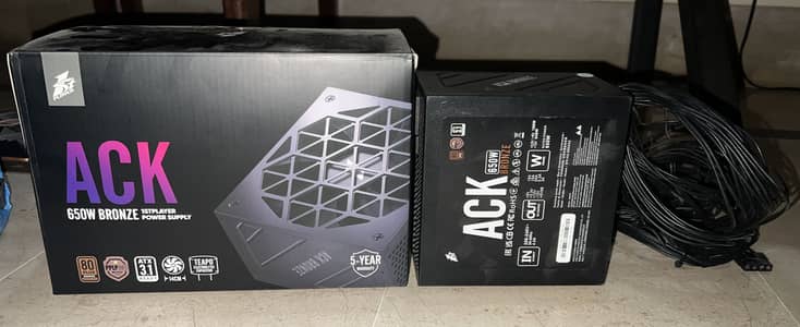  1stPlayer ACK 650W 80+ Bronze PSU – Like New – Warranty Available