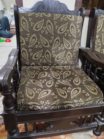 Wooden sofa set for sale