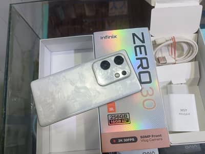 infinix zero 30 8+8 gb ram 256 gb memory whatsApp number 03274699143/