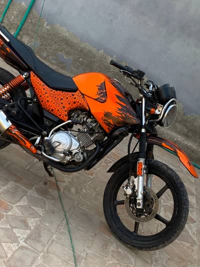 Yamaha ybr 125G exchange possible