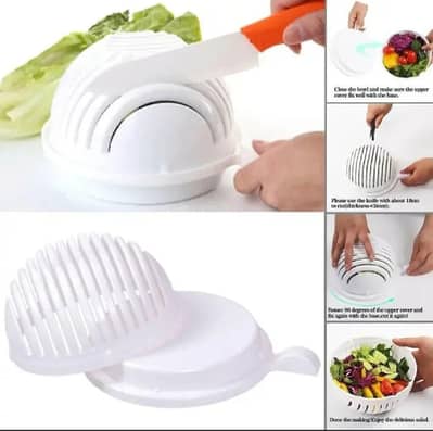 Vegetable & Salad Cutter Bowl - Brand New Condition