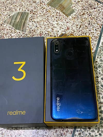 Realme 3 mobile With Box