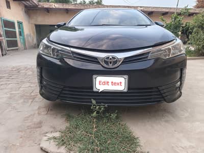 Toyota Corolla XLI 2018 model 2020 registered