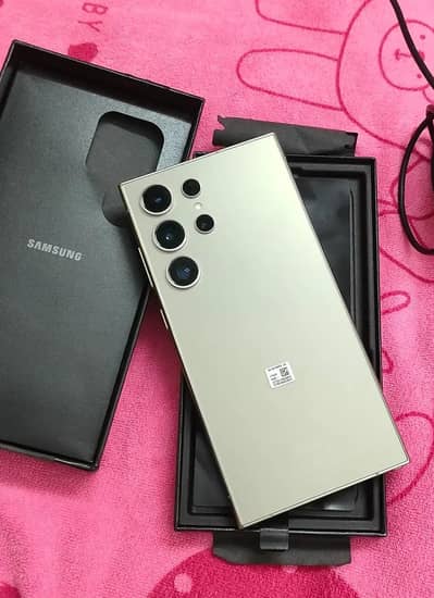 Samsung Galaxy S24 Ultra 12/512 Urgent Sale Connect Wtp No