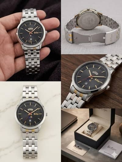 Original Lee Cooper Quartz Men’s Watch - Metal Chain