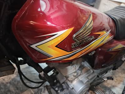 Honda CG 125 RED 2022 (0322-3276779)