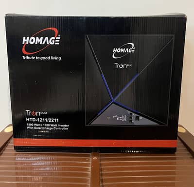 Homage Tron Duo 1800 Watt Solar UPS