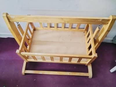 wooden swing set