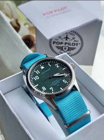 POP-PILOT uniquely color calibrated FIELD WATCH