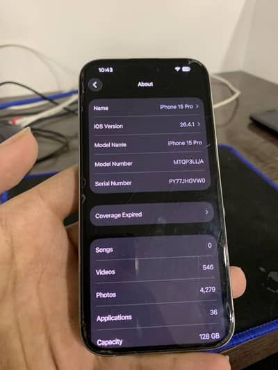 iPhone 15 Pro 128 jv