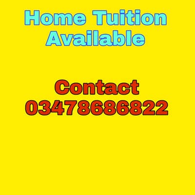 home tuition available