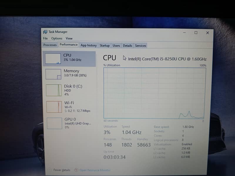 i5 8th Generation 6