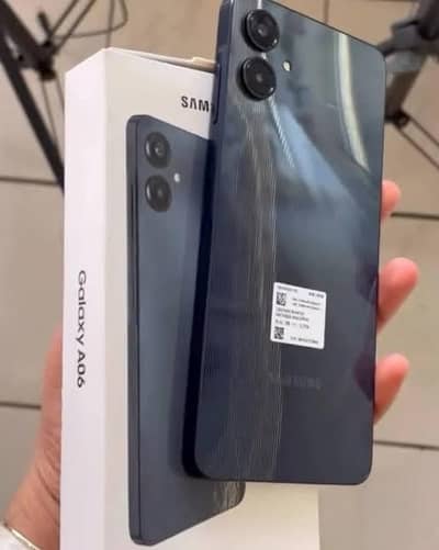 Samsung A06 6gb Ram 128gb With Box PTA Approved  In Just 28000