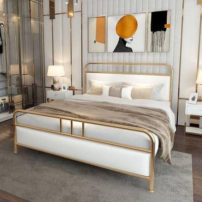 bed/furniture/double bed/iron bed/king bed/03204145300