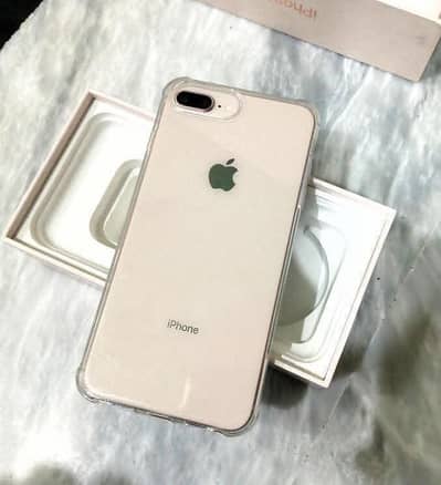 iPhone 8plus PTA approved with boxMy WhatsAppO335/69/14/573