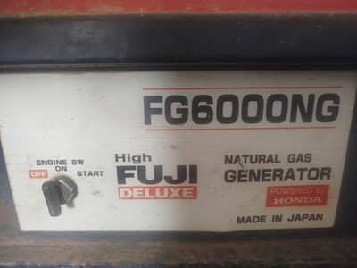 Honda Fuji Japan 5kva Gas