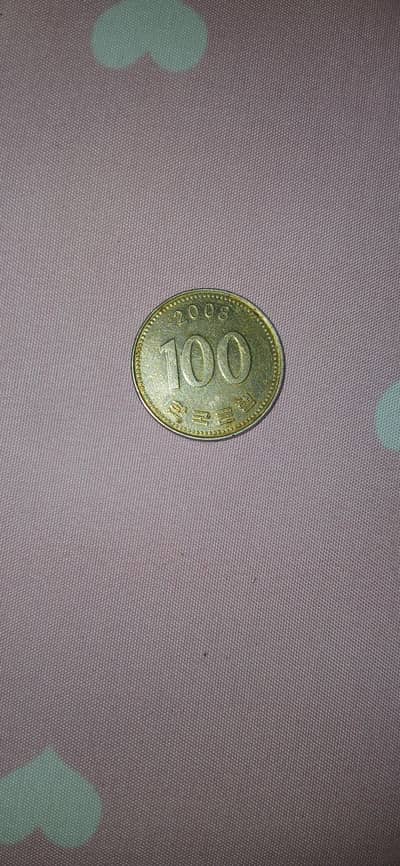 This Coin is 2008 Koren coin 100