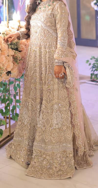 bridal wear walima maxi
