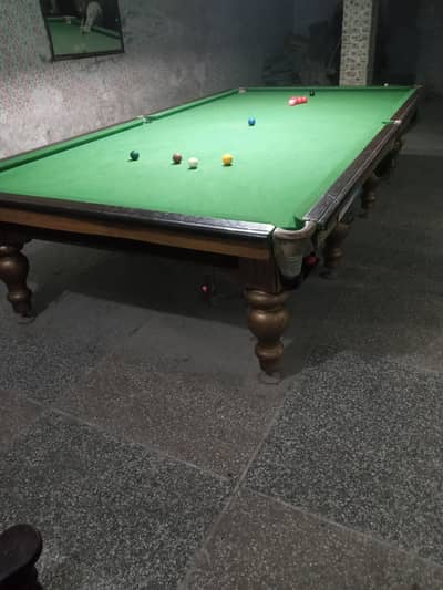 snooker table